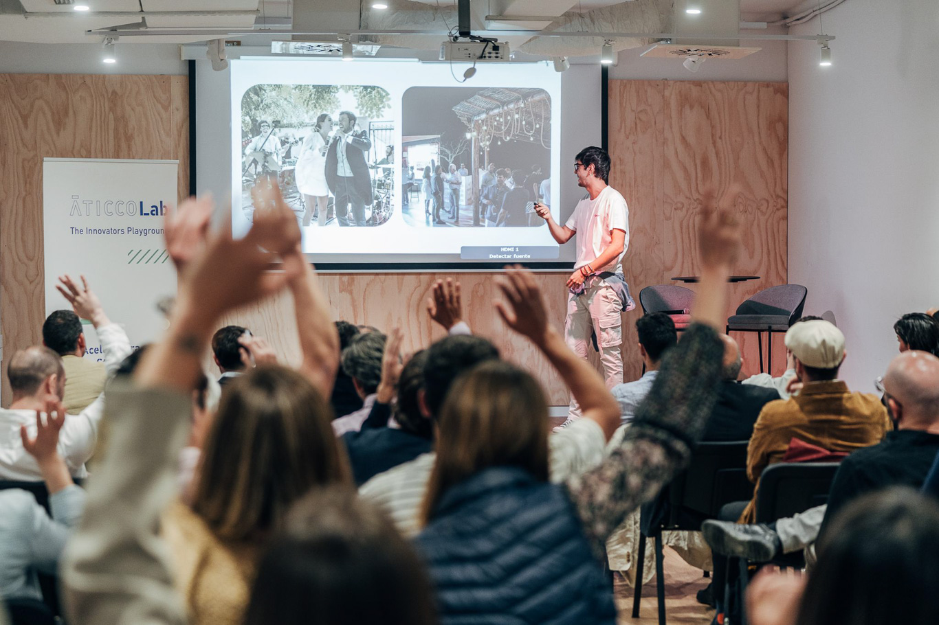 Salle d'événements dans un espace de coworking à Barcelone